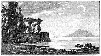 Die Gartenlaube (1892) b 417 2.jpg b. Morgenlandschaft mit falschem Mond