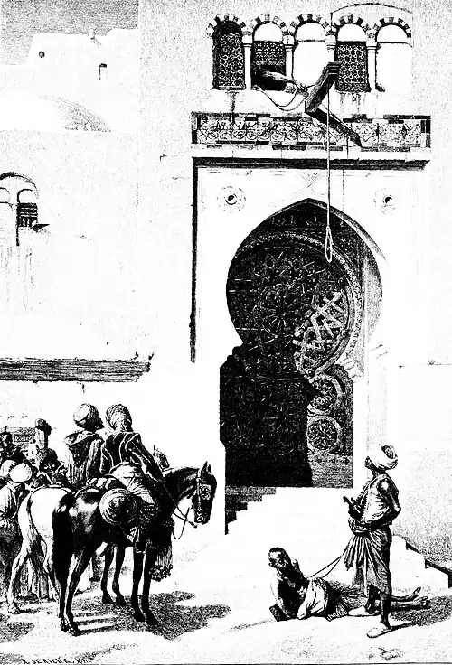Die Gartenlaube (1892) b 465.jpg Eine Hinrichtung in Granada