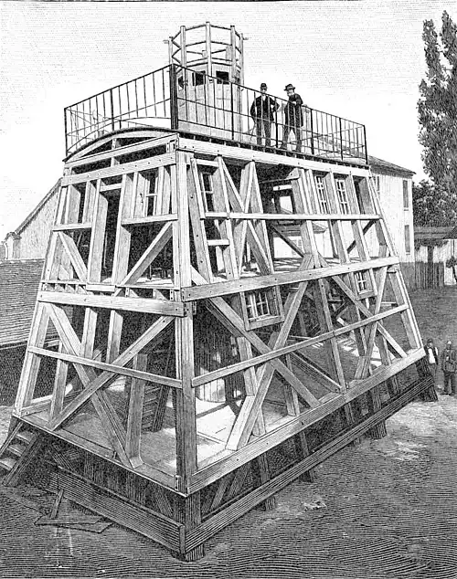 Die Gartenlaube (1893) b 604.jpg Das für den Mont Blanc bestimmte Observatorium