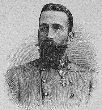 Die Gartenlaube (1893) b 836.jpg Alexander Graf von Hartenau † 17. Nov. 1893 Nach einer Photographie des k. u. k. Hofateliers von F. Mayer in Graz