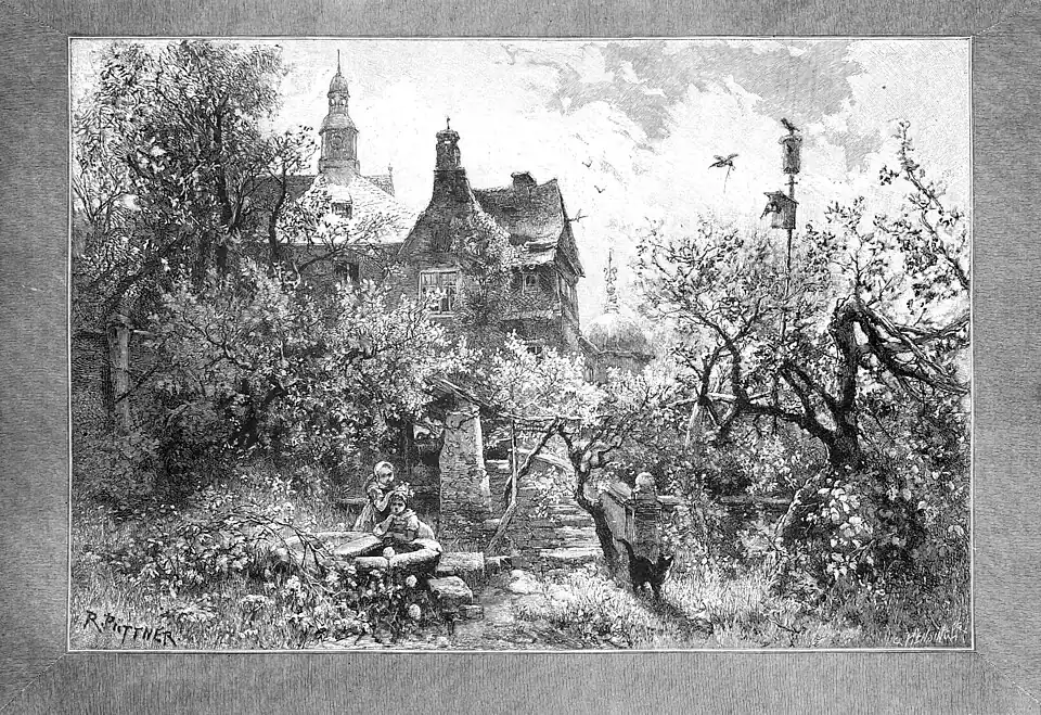 Die Gartenlaube (1894) b 289.jpg Im alten Klostergarten (S)