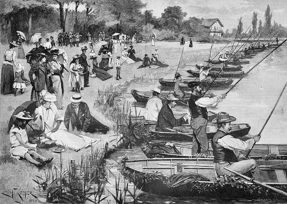 Die Gartenlaube (1894) b_600.jpg Wettangeln an der Oberspree (D)