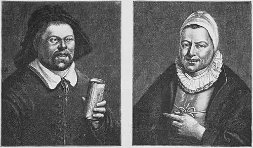 Die Gartenlaube (1894) b 734.jpg Hans Sachs und seine Frau als „lustige Niederländer“