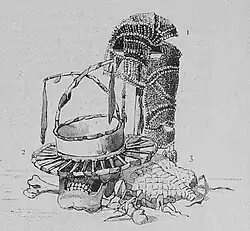 Die Gartenlaube (1895)_b_011_2.jpg Junges Japanisches Mädchen In Straßentoilette mit Kopftuch aus Musselin