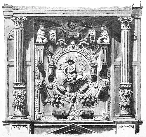Die Gartenlaube (1895)_b_667.jpg Das Simson-Wappen der Universität Helmstädt