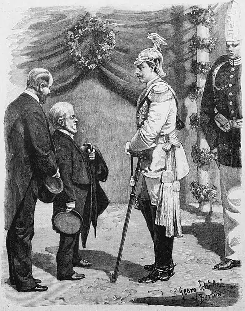 Die Gartenlaube (1895)_b_789.jpg Menzel und Kaiser Wilhelm II.