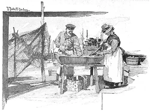 File:Die Gartenlaube (1896) b 0044_1.jpg Das Waschen und Aufspillen der Fische H. Haase