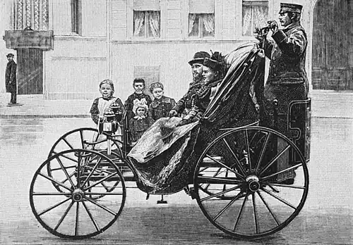 File:Die Gartenlaube (1896) b 0084_a_1.jpg Ganswindts Tretmotordroschke