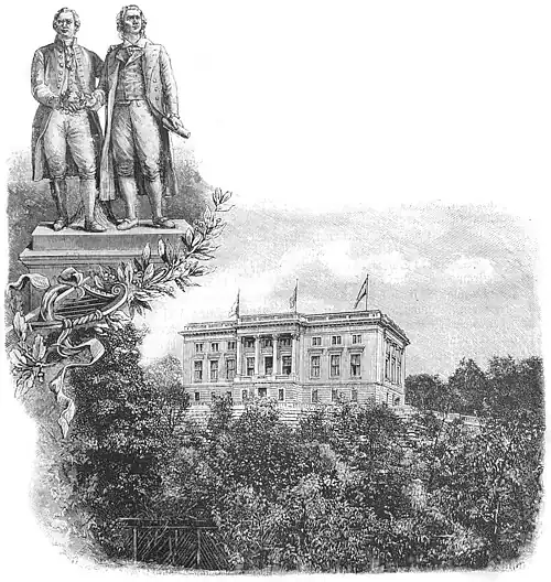 File:Die Gartenlaube (1896) b 0507.jpg Das neue Goethe-Schiller Archiv in Weimar Nach einer Aufnahme von Hofphotograph Louis Held in Weimar