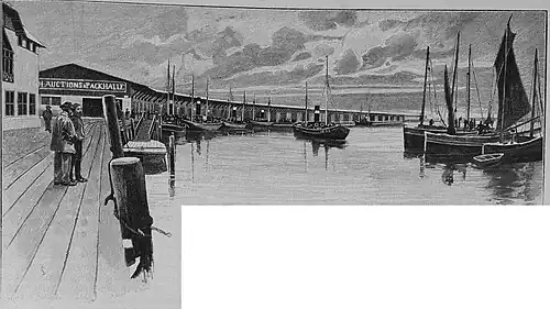 Die Gartenlaube (1897) b 093_1.jpg Der neue Fischereihafen von Geestemünde (Richard Mahn)