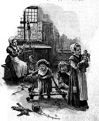 Die Gartenlaube (1897) b 235_2.jpg In der Kinderstube