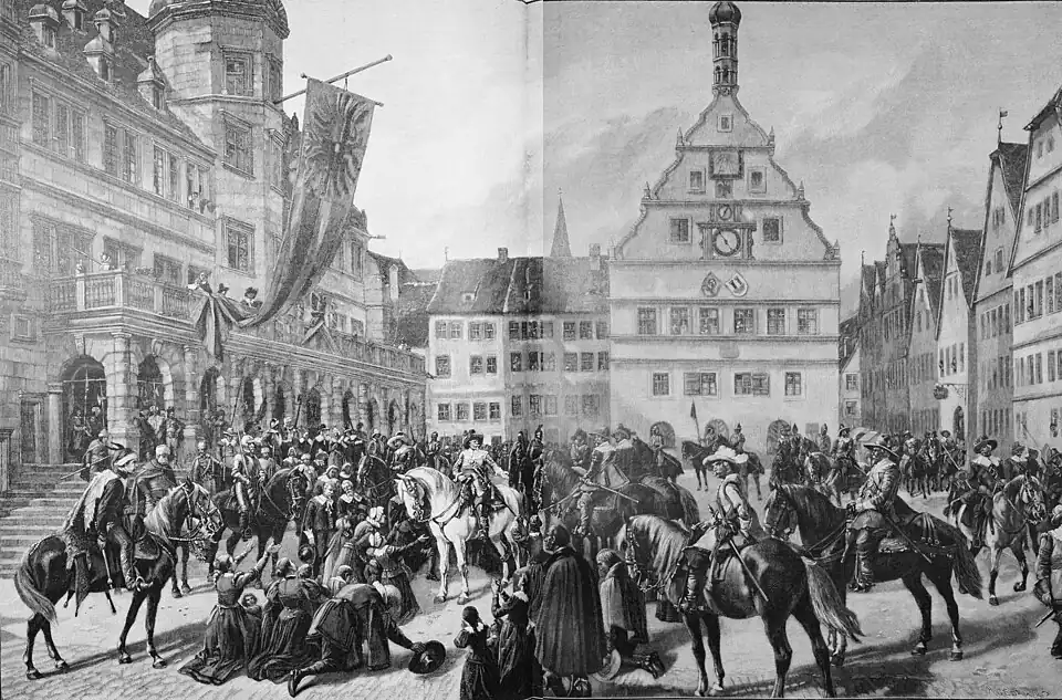 Die Gartenlaube (1897) b 360.jpg Tilly in Rothenburg ob der Tauber (D)
