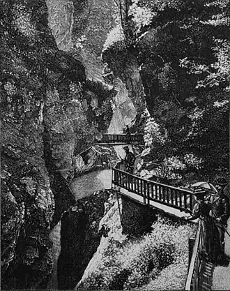 Die Gartenlaube (1897) b 459_2.jpg In der Gornerschlucht