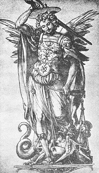 Die Gartenlaube (1897) b 865_1.jpg Der Erzengel Michael