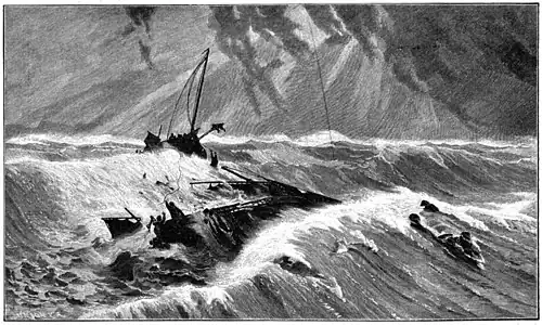 File:Die Gartenlaube (1898) b 0130.jpg Rettung von Schiffbrüchingen, Nach dem Gemälde von F. Tattegrain