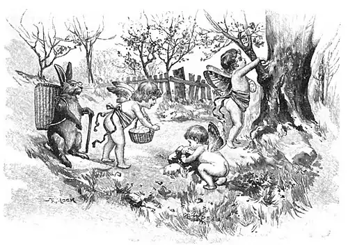 File:Die Gartenlaube (1898) b 0173.jpg Osterzauber Nach einer Originalzeichnung von F. Mock