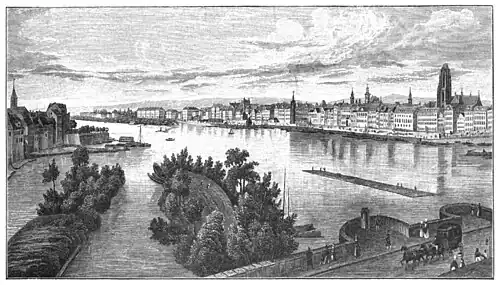 File:Die Gartenlaube (1898) b 0205_2.jpg Frankfurt a. M. vor 50 Jahren Nach einer Zeichnung von I. I. Siegmund
