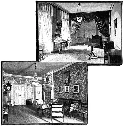 File:Die Gartenlaube (1898) b 0560.jpg Das Geburts- und das Wohnzimmer der Fürsten Bismarck in Schönhausen Nach Photographien von H. Bentzke in Rathenow