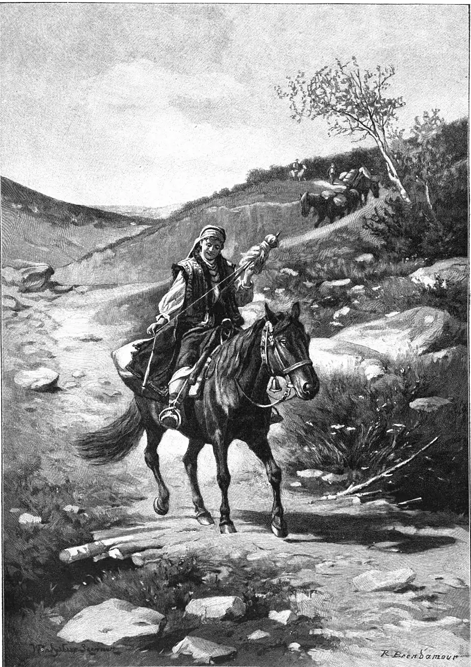 File:Die Gartenlaube (1898) b 0717.jpg (S) Huzulin Nach dem Gemälde von W. v. Szerner