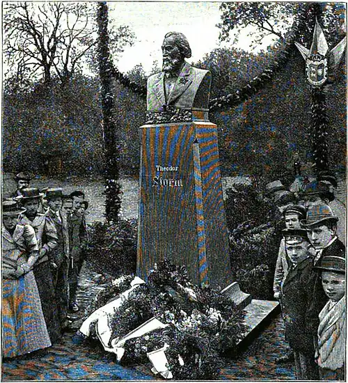 File:Die Gartenlaube (1898) b 0740.jpg Das Theodor Storm-Denkmals in Husum Nach einer Photographie von John Thiele in Husum