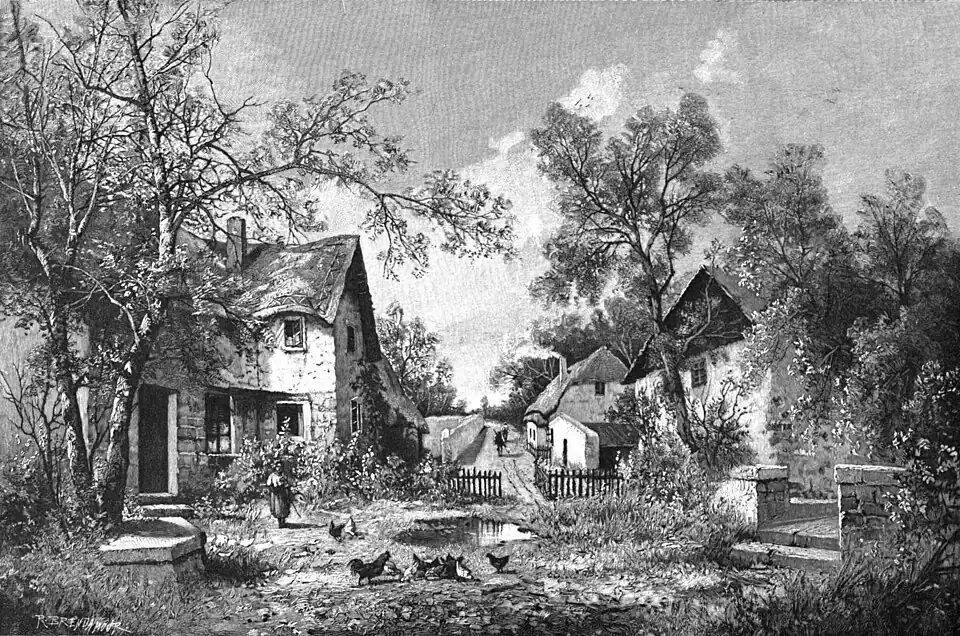 File:Die Gartenlaube (1899) b 0164_e.jpg (S) Osterfrieden Nach dem Gemälde von Hans Kautsky