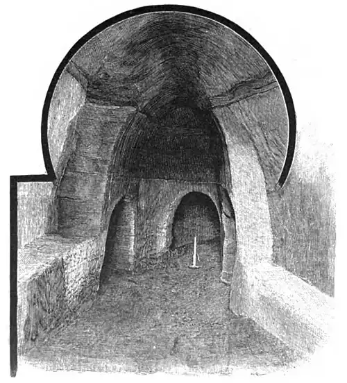 File:Die Gartenlaube (1899) b 0254_2.jpg Fig. 5. Künstliche Höhle in Reichering: Beratungskammer