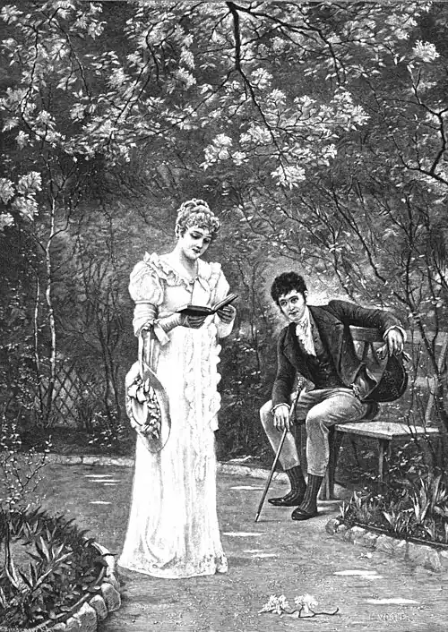 File:Die Gartenlaube (1899) b 0269.jpg Ein Gedicht Nach dem Gemälde von H. Vogler
