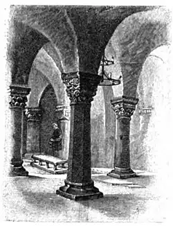 File:Die Gartenlaube (1899) b 0402_1.jpg Das Grab Heinrichs I in der Schloßkirche Dora und Annie Seifert