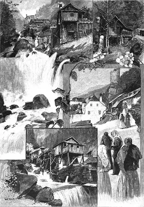 File:Die Gartenlaube (1899) b 0497.jpg (S)Bilder aus dem oberösterreichischen Mühlviertel Nach Originalzeichnungen von W. Gause