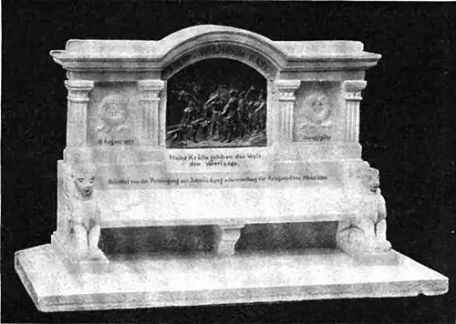 File:Die Gartenlaube (1899) b 0546_1.jpg Die „König Wilhelm-Rast“ bei Rezonville Nach dem Entwurf des Kunstbildhauers G. A. Knittel in Metz