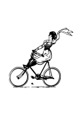 Die Radlerin, 1898