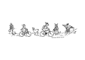 Hasengruppe von TRAUTMANN · Dresden · Plauen, 1898