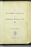 Die Kreuzschule zu Dresden bis zur Einführung der Reformation (1539), Heft 07, 1886