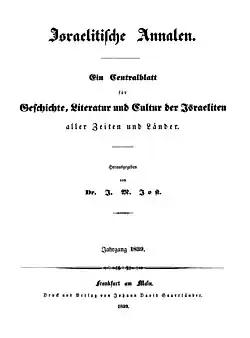 Zeitschriften zu jüdischen Themen.