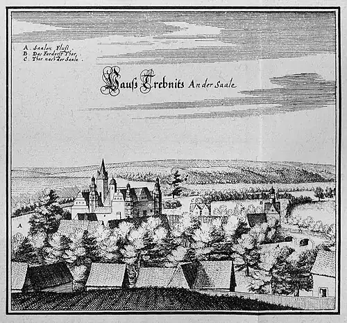 Hauß Trebnitz an der Saale