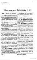 Erläuterungen zu den Tafeln ‚Kostüme I–III‘