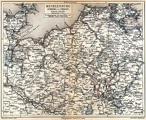 Mecklenburg-Schwerin und -Strelitz