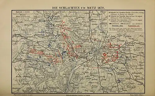 Die Schlachten um Metz 1870