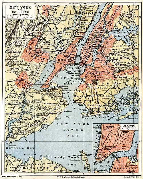 New York und Umgebung
