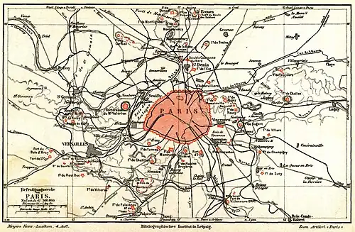 Befestigungswerke von Paris
