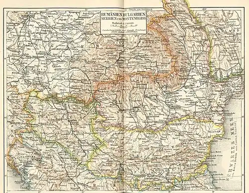 Rumänien, Bulgarien, Serbien und Montenegro