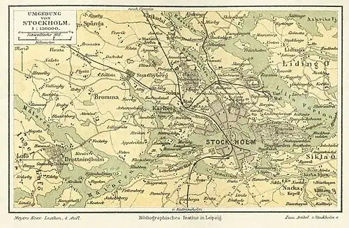 Umgebung von Stockholm