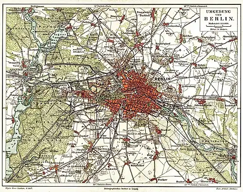 Umgebung von Berlin