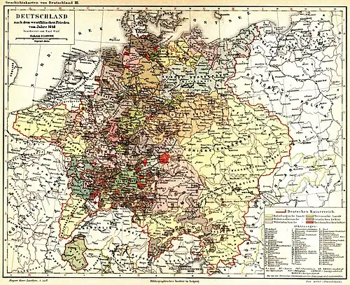Deutschland nach dem westfälischen Frieden