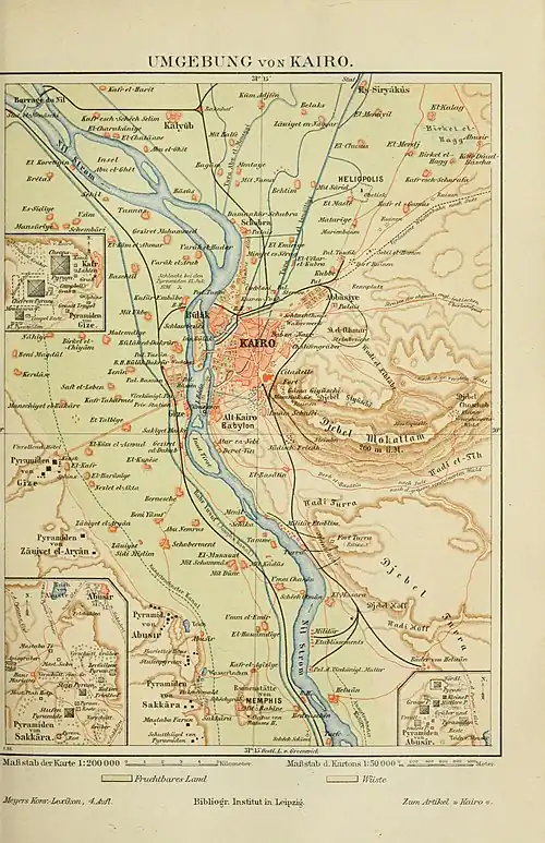 Umgebung von Kairo