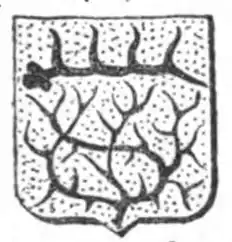 Wappen der Stadt Dornstetten.