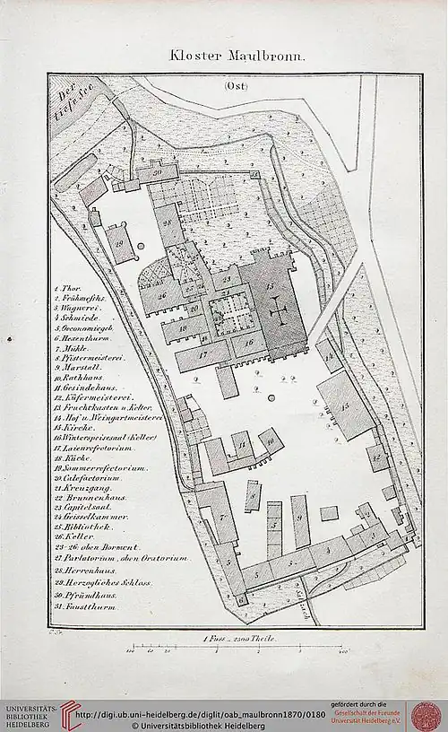 Kloster Maulbronn.