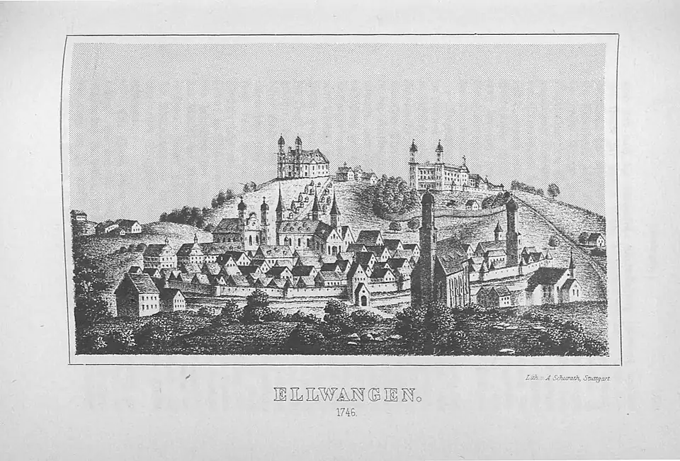 Ellwangen 1746.