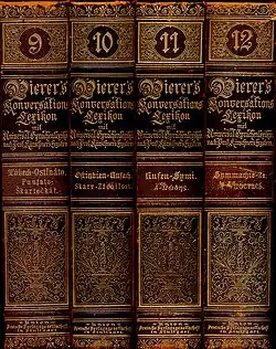 Pierer’s Universal-Lexikon der Gegenwart und Vergangenheit