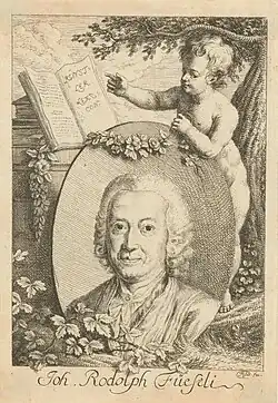 Johann Rudolf Füßli der Jüngere